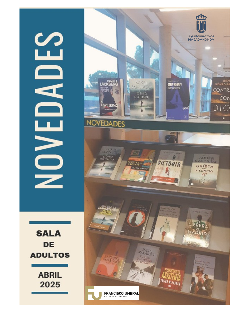 Imagen Novedades Adultos Abril 2025