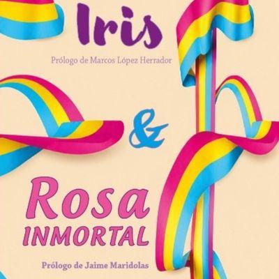 Iris y rosa