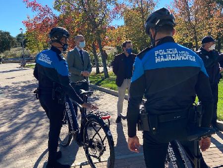 Imagen La Policía Local de Majadahonda patrullará también en bicicletas eléctricas