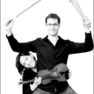 Imagen Concierto Año Nuevo de la mano de Marlin Project, dúo de violín y percusión