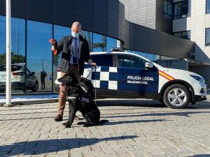 Imagen La Unidad Canina de Majadahonda se refuerza con un nuevo ‘agente’