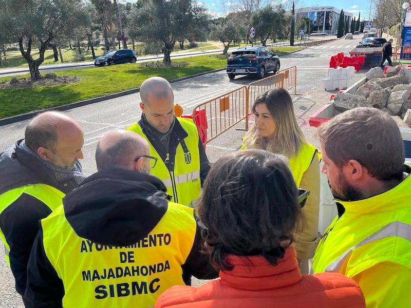 Imagen Arrancan las obras de la demandada nueva acera en la calle Norias de Majadahonda