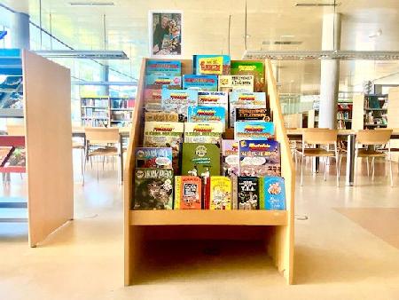 Imagen Francisco Ibáñez, “padre” de Mortadelo y Filemón, protagonista de una muestra en la Biblioteca Municipal