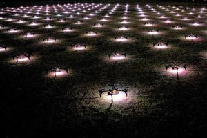 Imagen Un espectáculo de 120 drones iluminará el cielo de Majadahonda