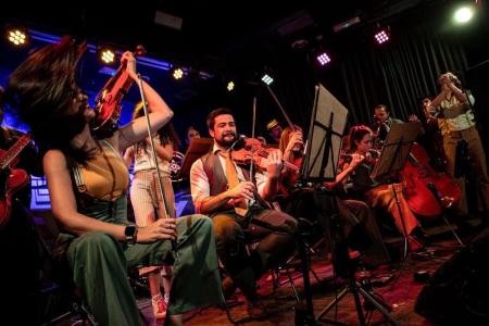 Imagen La primera big band de madera recrea la época dorada del swing en Majadahonda