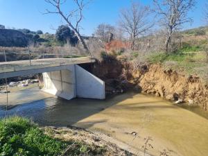 Imagen Las obras de adecuación del pontón del arroyo del Plantío cortarán el acceso peatonal y rodado a la zona