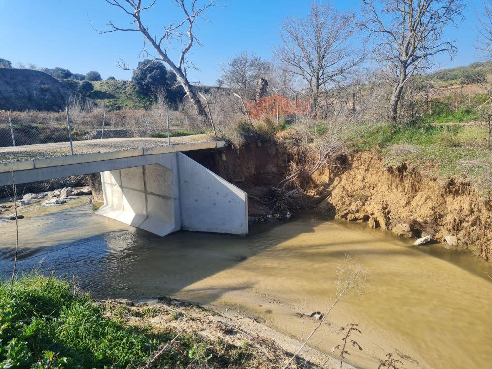 Imagen Las obras de adecuación del pontón del arroyo del Plantío cortarán el acceso peatonal y rodado a la zona