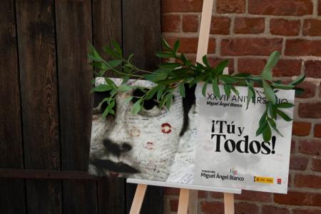 Imagen Majadahonda recuerda a Miguel Angel Blanco este viernes en el 27º aniversario de su asesinato