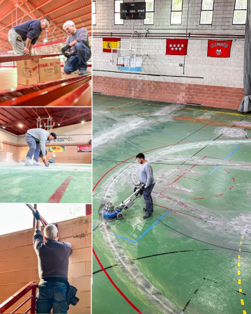Imagen Comienza la 1º fase de remodelación del Polideportivo Municipal “El Tejar” en la que el Ayuntamiento invertirá 400.000€