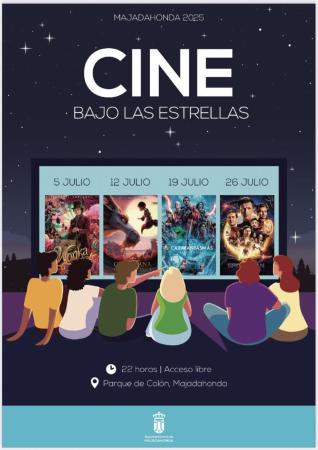 Imagen “Cine bajo las estrellas”, las mejores películas al aire libre en Majadahonda