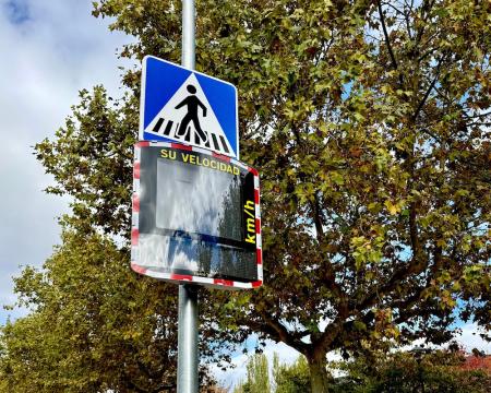 Imagen Majadahonda instala 5 radares pedagógicos para concienciar sobre la necesidad de respetar los límites de velocidad en sus calles