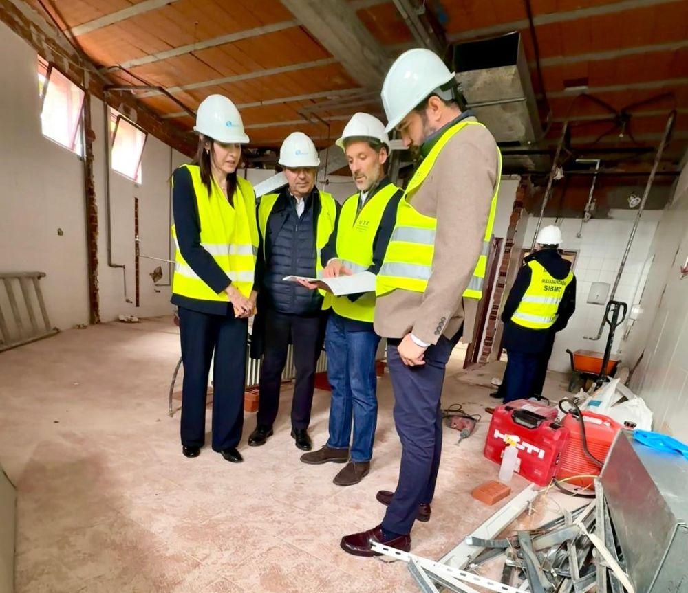 Imagen El Polideportivo “El Tejar” duplica sus vestuarios gracias a las obras de remodelación que concluirán en primavera