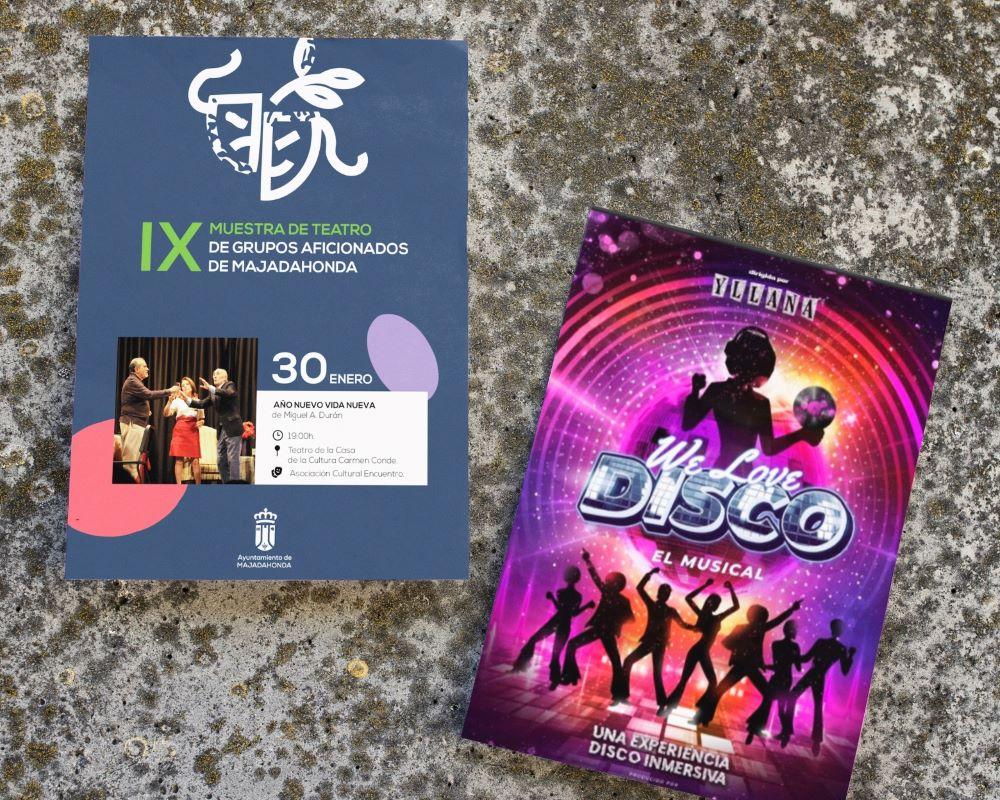 Imagen La música disco, el teatro y la literatura protagonizan la semana cultural en Majadahonda  