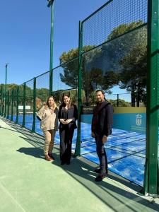 Imagen Majadahonda estrena nuevas pistas de pádel en el parque Cerro del Aire