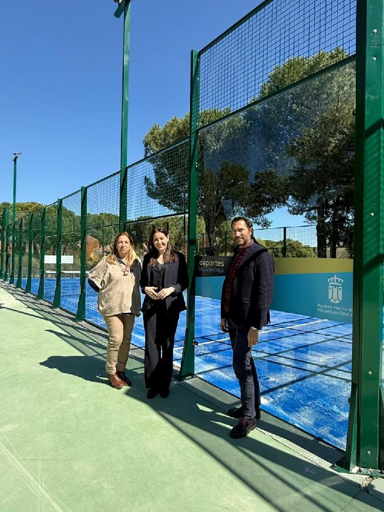 Imagen Majadahonda estrena nuevas pistas de pádel en el parque Cerro del Aire