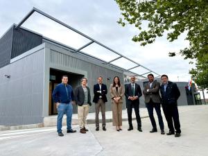 Imagen Concluyen las obras de remodelación del Polideportivo Municipal “El Tejar” con nuevos vestuarios, fachada y accesos 