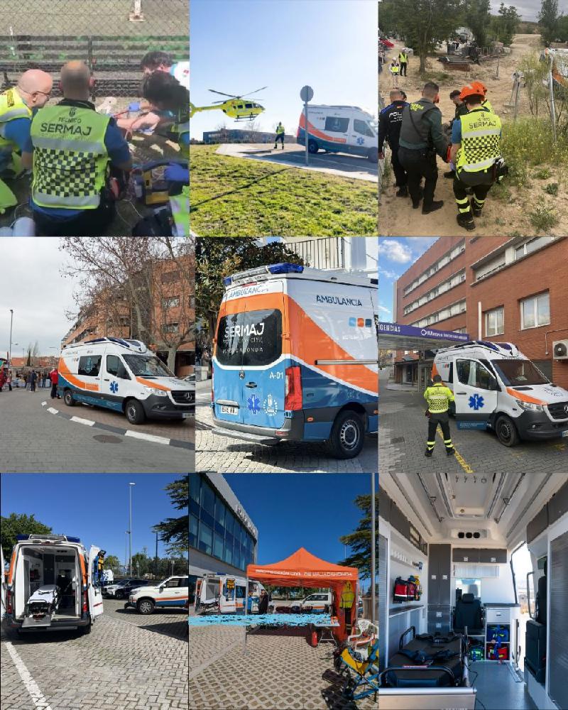 Imagen La ambulancia del SERMAJ atendió 1.453 emergencias durante su primer año de funcionamiento  