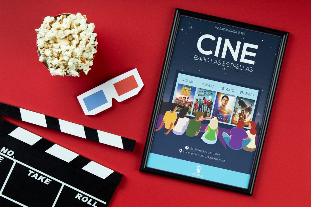 Imagen Arranca “Cine bajo las estrellas”, un ciclo para disfrutar del verano en el Parque de Colón de Majadahonda 