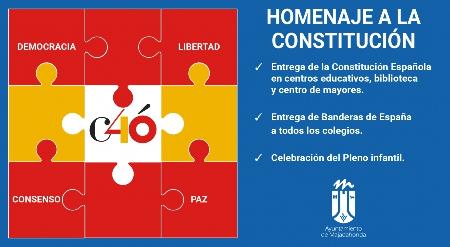 Imagen Homenaje municipal a la Constitución Española