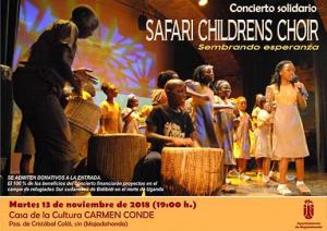 Imagen La magia y la alegría de los niños del Coro Safari llega a Majadahonda con un concierto solidario