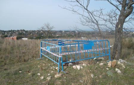 Imagen Agentes de Policía inspeccionan y señalizan caminos y zonas rurales para garantizar la seguridad