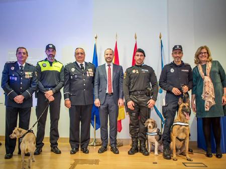 Imagen El alcalde de Majadahonda pone en valor a la Policía Local en la fiesta de su patrona