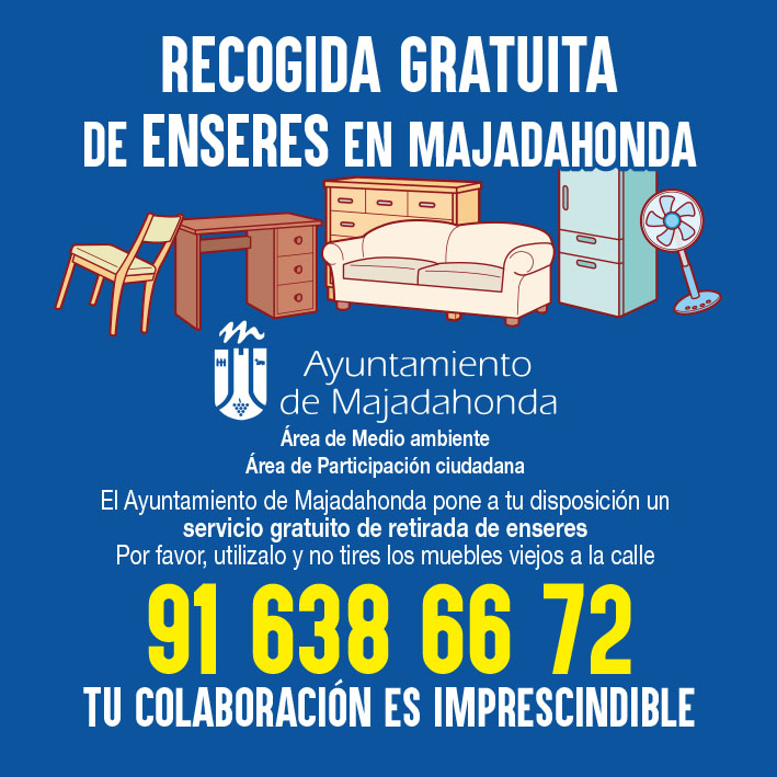 Recogida gratuita de enseres