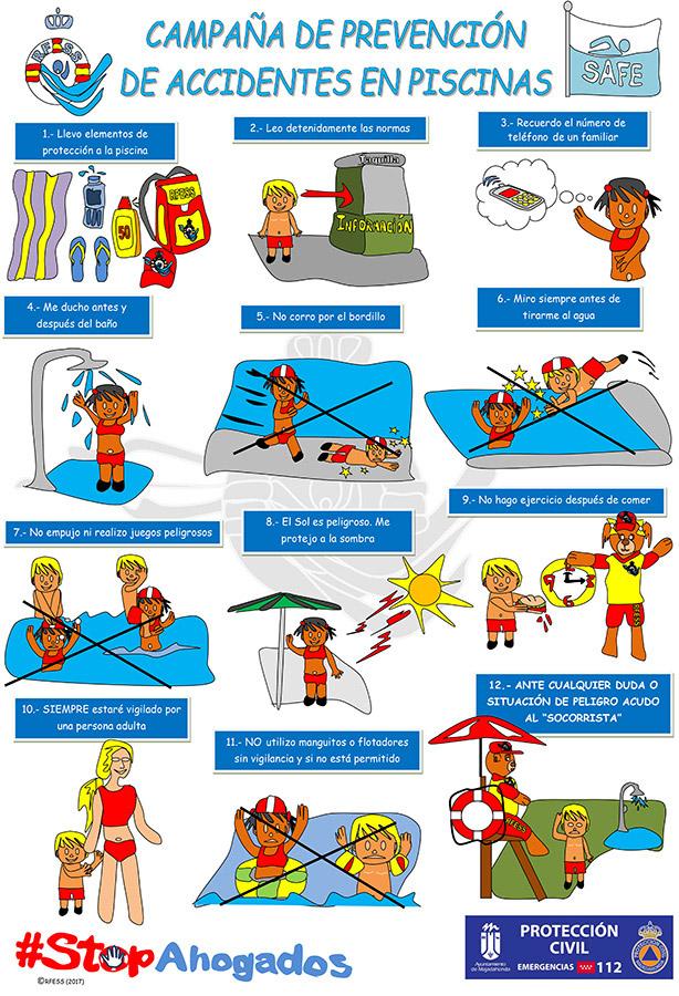 Prevención de accidentes en piscinas