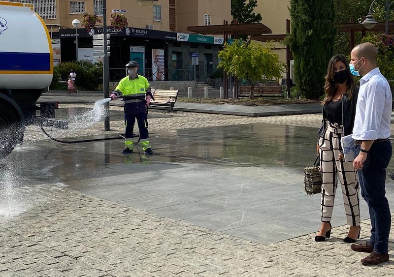 Imagen El Ayuntamiento pone en marcha un Plan de choque de limpieza y desinfección de la ciudad ante la vuelta de vacaciones