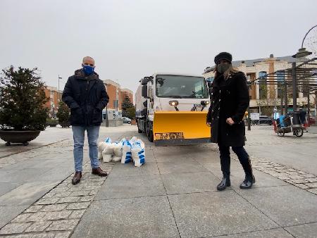 Imagen Majadahonda preparada para el temporal de frío y nieve previsto para estos días