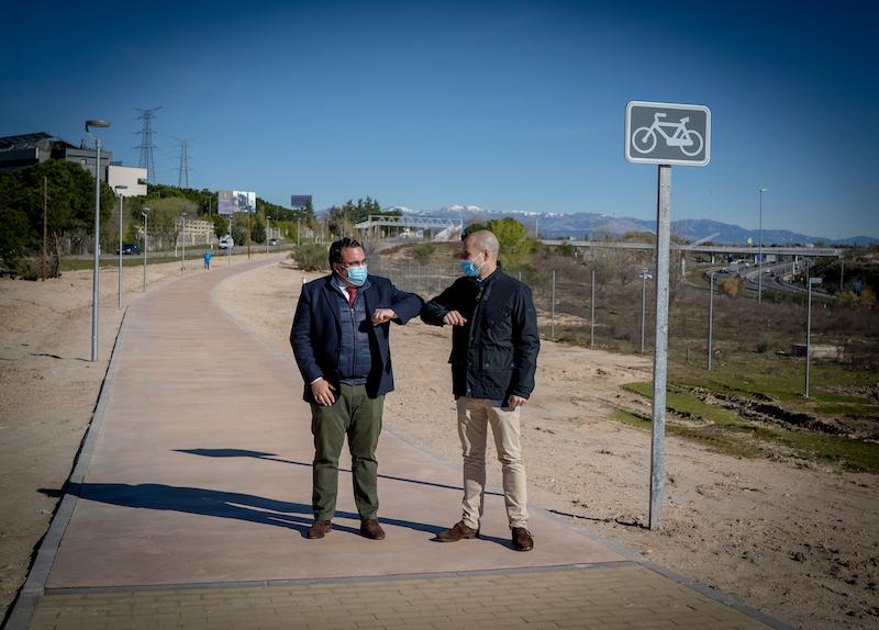 Imagen El Ayuntamiento de Majadahonda finaliza la senda urbana que conecta con Boadilla