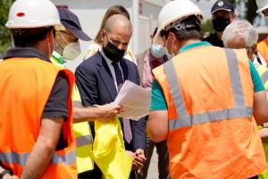 Imagen Arrancan las obras para la construcción de la pasarela peatonal de Roza Martín