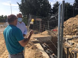 Imagen Avanzan las obras de la pasarela peatonal de Roza Martín