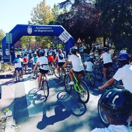 Imagen Majadahonda recupera después de dos años la Fiesta de la Bicicleta