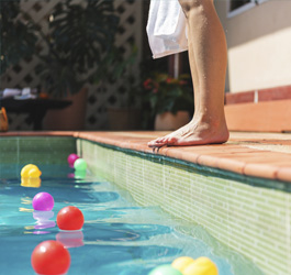 Imagen Prevención de accidentes en piscina